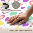 thumbnail image 6 of ODIKA Dots Whimsical Borders Ombre Gradient Watercolor Large Confetti Pink Playful Pet Friendly & Kids Safe Play for Playroom, Bedroom, Reading Nook, 6 of 7