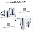 thumbnail image 2 of Washing Machine Faucet Washing Machine Adapter Shut Off Valves Washing Machine Supply Washing Machine Valves, 2 of 4