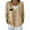 E-Khaki, variant on Cnbwig Fall Sweaters for Women Elegant Long Sleeve Knit Cardigan Button Down Sweater Floral Knitted Coat Loose V Neck Jacket Outwear Trendy Sweatshirts A-Beige L