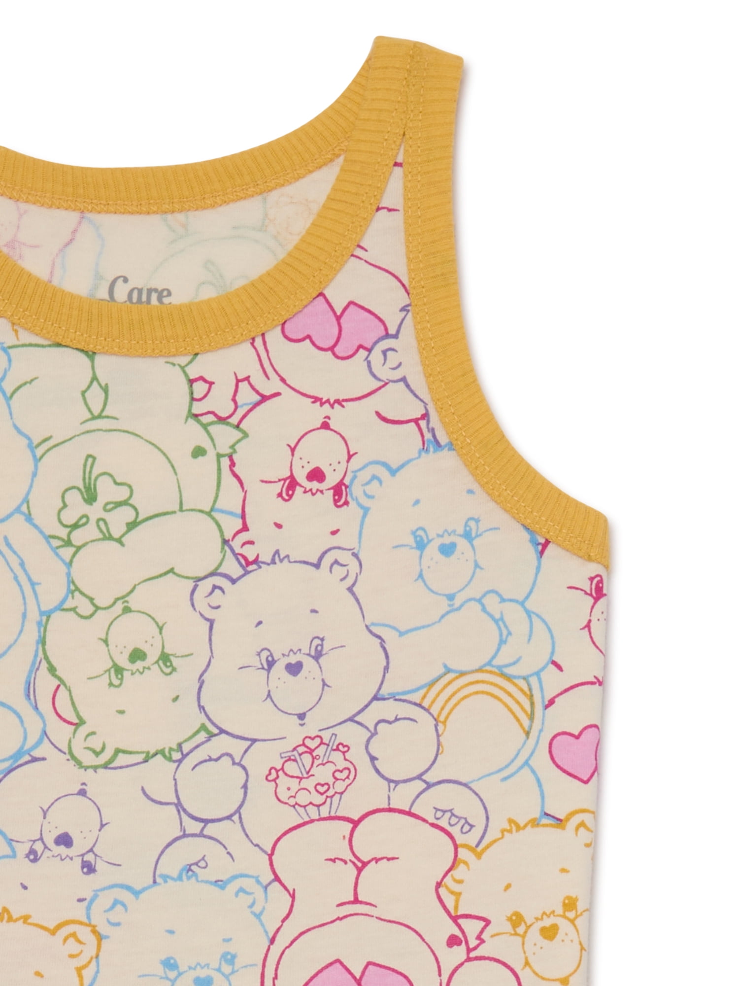 Care Bears Mommy and Me 100% Cotton Rainbow and Unicorn Tank Dress