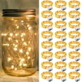 thumbnail image 1 of Guirnalda de luces color chzk, 7 pies, 20 LED, resistente al agua, color amarillo, 1 of 6