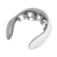thumbnail image 1 of Electric Neck Massager Electric Neck Massager Intelligent Shoulder Neck Massager 3 Modes 6 Heads Neck Massager With Heating Function For  Travel, 1 of 8