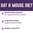 thumbnail image 2 of Mazuri Rodent Nutritionally Complete Rat and Mouse Food, Ammonia-Reduction Formula, 25 lbs, 2 of 6