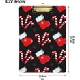 thumbnail image 3 of FMSHPON Christmas Xmas Magic Socks Clipboard Hardboard Wood Nursing Clip Board and Pull for Standard A4 Letter 13x9 inches, 3 of 5