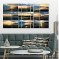 thumbnail image 1 of Sea Sunset Collage - Impression sur toile paysage, 1 of 3