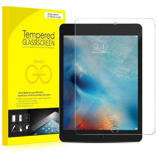 JETech Premium Tempered Glass Screen Protector Film for Apple iPad mini