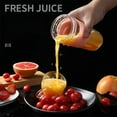 thumbnail image 4 of Clearance Juicer under $20 Of Home Appliances USB Rechargeable Fresh 270ml Mini Size Juicer Portable Shakes Cup 50w With Strong Power For Travel Kitchen And Camping Gifts, 4 of 8