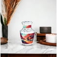 thumbnail image 5 of MUKTIVE Cowboys Cremation Urns for Ashes Adult Male Keepsake - Desert Small Decorative Funeral Urn - Memorial Urn - Remain Holders for Mom - Handcrafted Remembrance Gift for Loss of Mom (3 Inch), 5 of 7