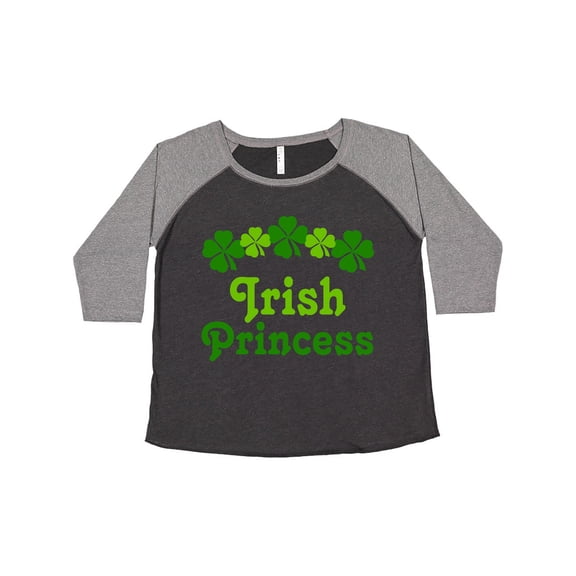 Inktastic Irish Princess (clover) Women's Plus Size T-Shirt