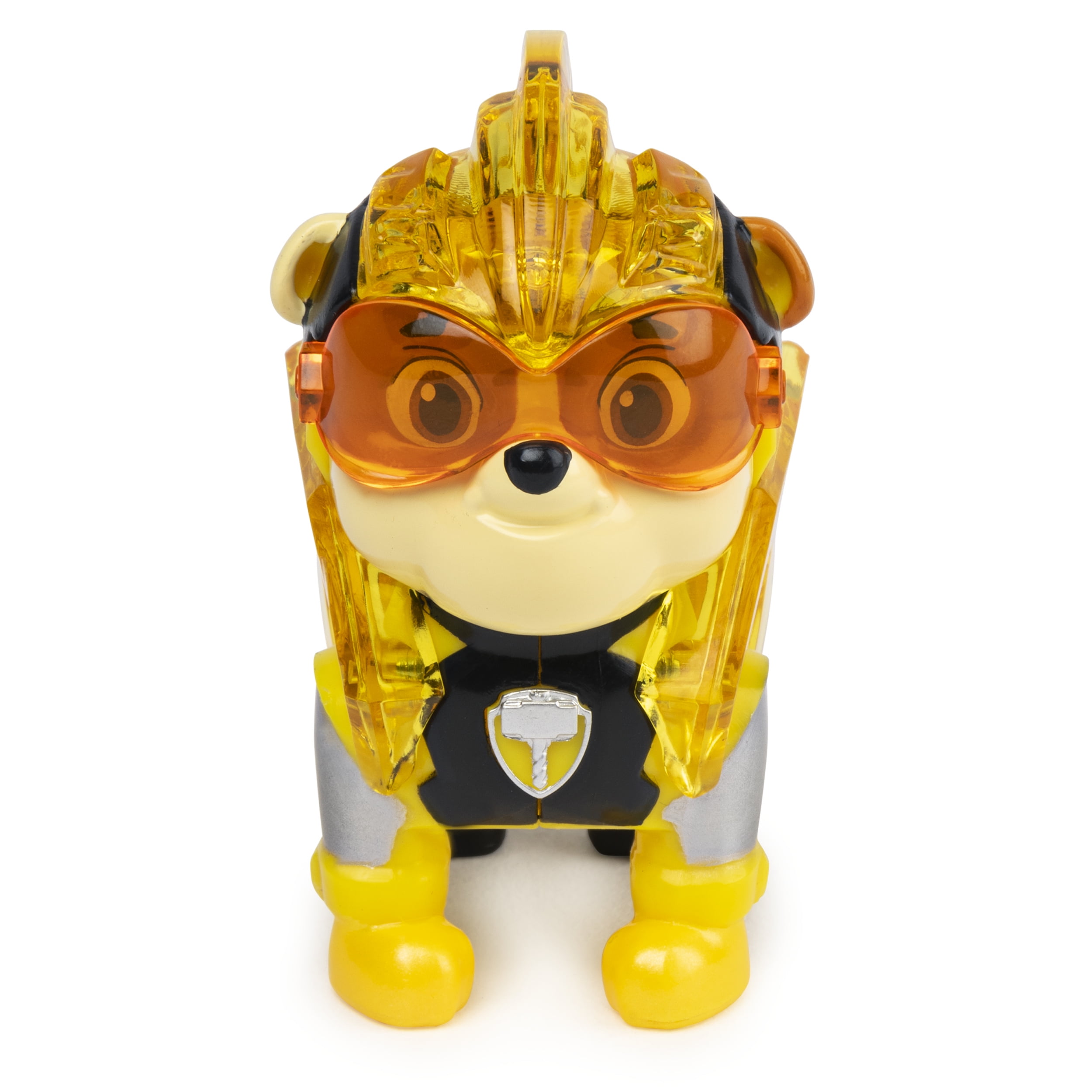 Paw Patrol Mighty Pups Charged Up Rubble Figure