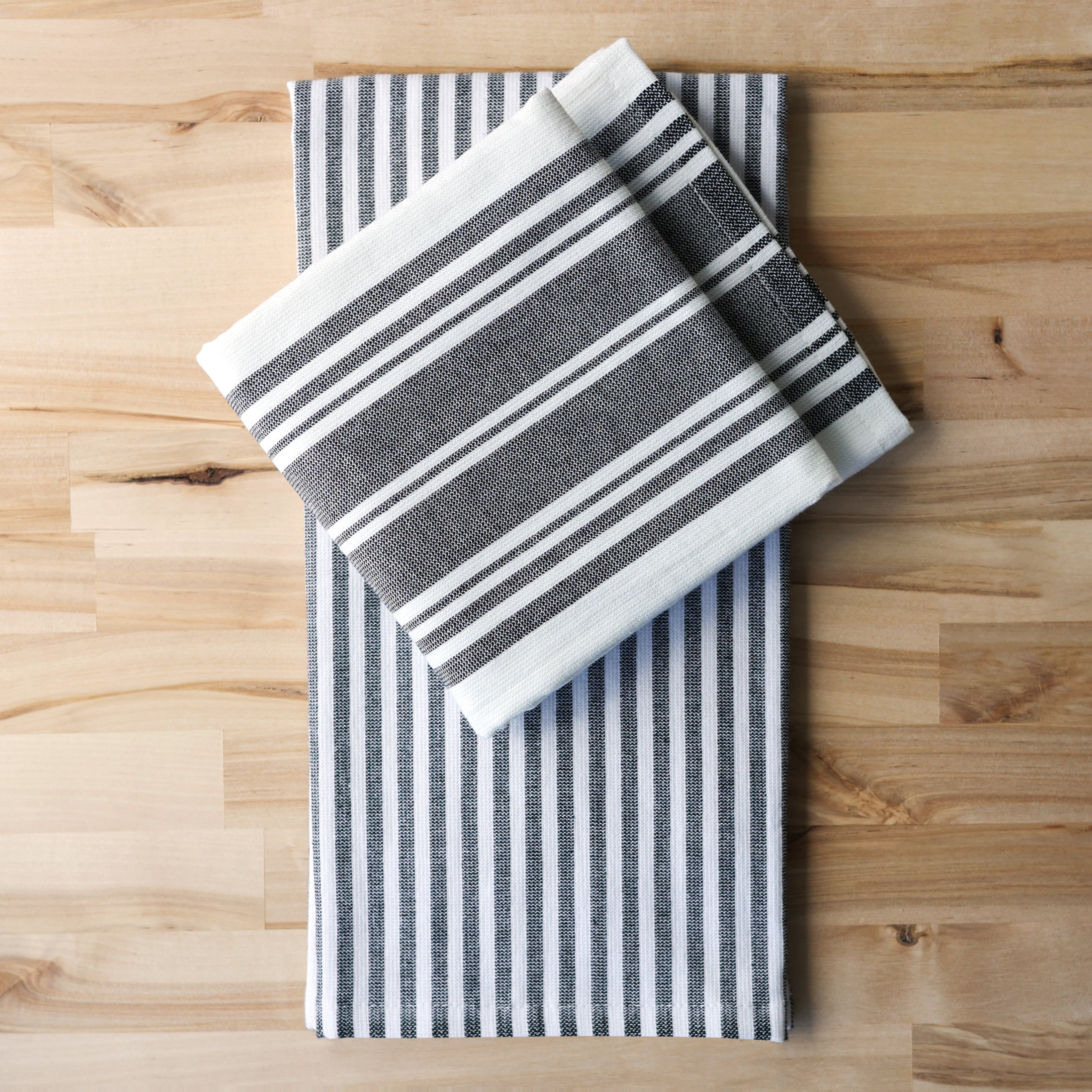 Better Homes & Gardens 2 Piece Culinary Kitchen Towel, Rich Black
