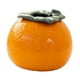 thumbnail image 2 of Maceta de cerámica naranja para plantas de interior, ideal para decoración de interiores. Grande, 2 of 9