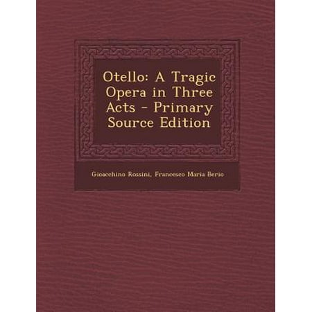 ISBN 9781295812042 product image for Otello: A Tragic Opera in Three Acts | upcitemdb.com