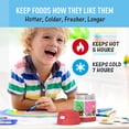 thumbnail image 4 of THERMOS FUNTAINER Pot Alimentaire pour Enfants en Acier Inoxydable Isolé sous Vide de 10 Onces, MARIOKART, 4 of 7