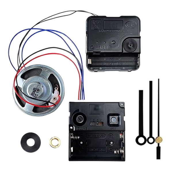 GUOOL DIY Chime Wall Clock Movement Mechanism DIY Clock Accessories Hour Minute Second C