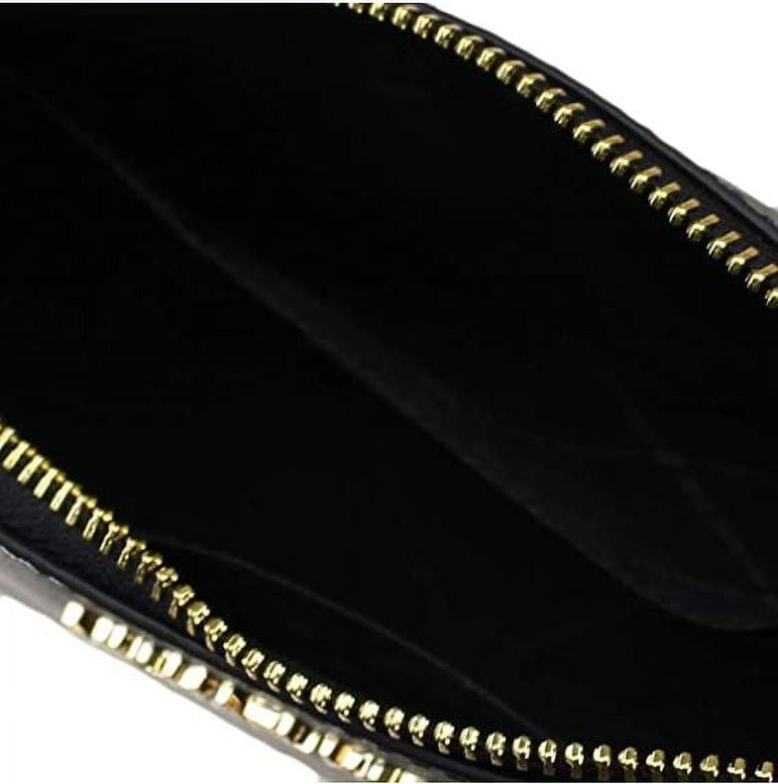 Michael Kors Jet Set Travel Medium Pouchette Crossbody Bag Mk Signature Vanilla
