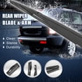 thumbnail image 5 of Unique Bargains Car Rear Windshield Wiper Blade Arm Set for Ford Focus 2004-2011 14inch 355mm, 5 of 7