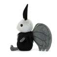 thumbnail image 2 of Miff Mothman - 8.27in, Unique and Plush Moth - Man Figure, 2 of 3