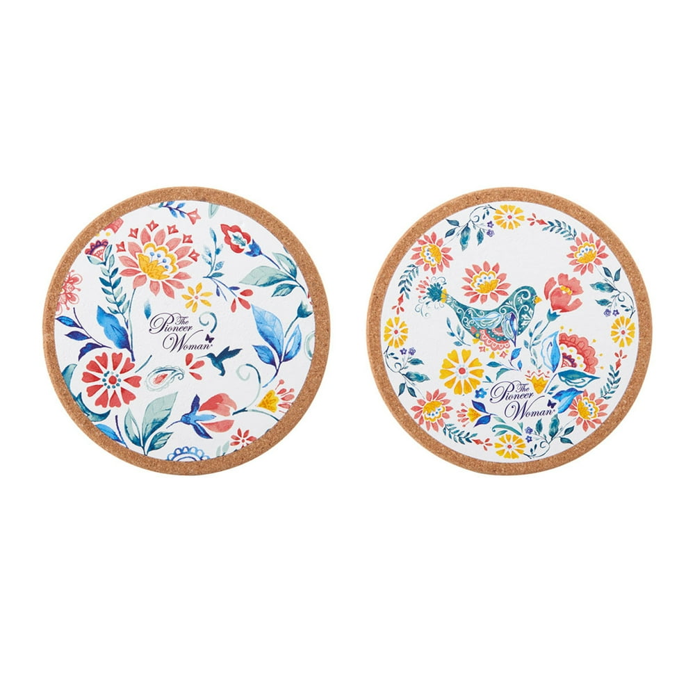 The Pioneer Woman Cork Trivet Set, Mazie, 2 Pieces