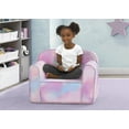 thumbnail image 3 of Delta Children Cozee Chair for Toddler & Kids for Ages 18 Months and Up, Tie Dye, 3 of 7