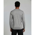 thumbnail image 6 of Real Essentials 4 Pack: Men's Dry-Fit UV Moisture Wicking UPF 50+ SPF Sun Protective Fishing Hiking Active Long Sleeve Shirt, 6 of 6