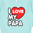 thumbnail image 3 of Inktastic I Love My Papa Toddler Sweatshirt, 3 of 4