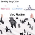 thumbnail image 6 of TANOFAR Car Seat Cover for Babies, Bear Baby Carseat Canopy for Newborn, 4IN1 Multiuse Mom Nursing Covers, Shopping Cart/Stroller Covers for Infant Toddler, 6 of 6