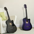 thumbnail image 4 of ADM 38'' Acoustic Cutaway Guitar for Kids Beginner Kit with Free Lessons, Black, 4 of 7