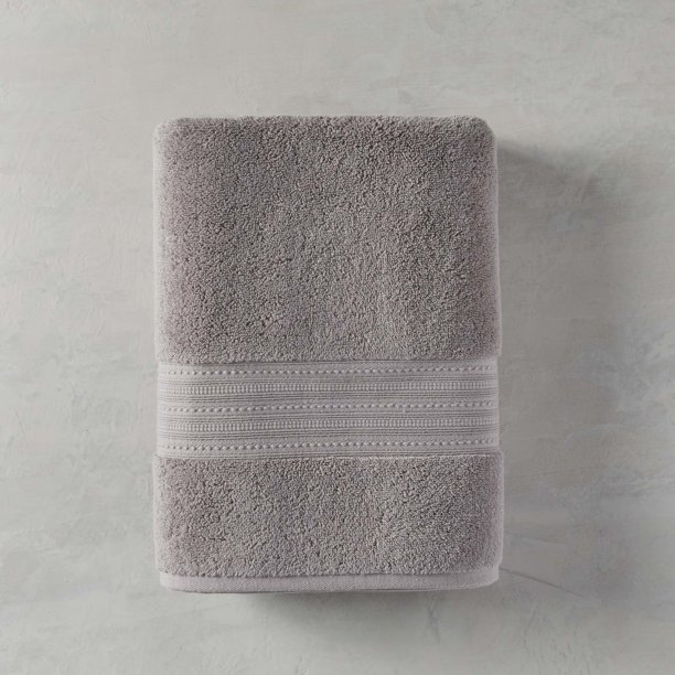 Better Homes & Gardens Signature Soft Bath Towel, Taupe Splash