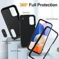 thumbnail image 2 of for Samsung Galaxy A14 5G Case, Samsung A14 5G Phone Case with Built in Kickstand, Shockproof/Dustproof/Drop Proof Military Grade Protective Cover for Galaxy A14 5G 6.6" Black, 2 of 7