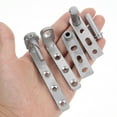 thumbnail image 5 of OUNONA 1 Pair Heavy Duty Saloon Door Hinges with Self Closing Function for Double Swinging Doors in Stainless Steel, 5 of 8