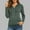 Green-2, variant on Women Hoodie White Ribbed Hoodie Womens Long Sleeve Casual Pullover Hoodie Hoodies Cute XXL