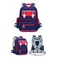 thumbnail image 3 of Weebloom Large School Backpack For Kids Boys Girls Waterproof Lightweight Day Pack Travel Daypack Ergonomic Design Bookbag Elementary Middle School Red, 3 of 3