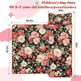 thumbnail image 5 of Pioneer Flower Floral Print Pattern Toddler Nap Mats for Kids Preschool,Sleeping Mat Bag or Kids,Toddler Sleeping Bag,Toddler Nap Mat or Daycare, 5 of 6