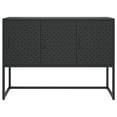 thumbnail image 3 of vidaXL Buffet Noir 105x35x75 cm Acier, 3 of 5