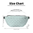 thumbnail image 3 of Naloa Playing Rabbit Print Running Belts for Men Women,Running Fanny Pack with 2-Zipper Pockets,Waterproof Waist Pack for Travel Hiking Running Outdoor Sports, 3 of 8
