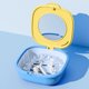 thumbnail image 1 of Estuche impermeable para retenedores dentales con espejo | Caja de viaje portátil para guardar aparatos, alineadores y accesorios | Diseño compacto, hermético y a prueba de polvo para la escuela, el, 1 of 6