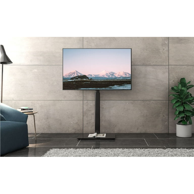 FITUEYES Universal TV Stand with Mount Corner TV Stand for Bedroom Small Dorm Fit 32 60 inch Modern TV
