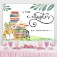 thumbnail image 2 of New Chapter Will Soon Begin Theme Baby Shower Backdrop, 2 of 5