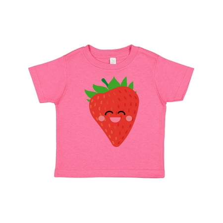 

Inktastic Strawberry Kawaii Gift Toddler Boy or Toddler Girl T-Shirt