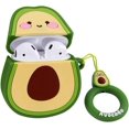 thumbnail image 5 of ShenMo Airpods Case, Soft Funny Silicone Case for Eters, Compatible with Airpods 1 and 2, Kawaii/Fun with Keychain [Best Gift for Girls or People] (Avocado), 5 of 5