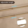 thumbnail image 3 of CATPAN antique brass towel bar,Adjustable Expandable Vintage Brass Towel Bar, 15.2-27.8 Inch Wall Mount, Antique Brass Bathroom Accessories, 3 of 18