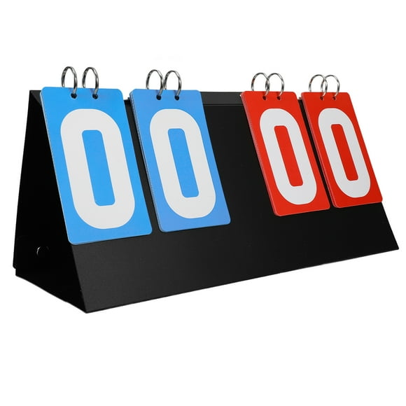 KAKOWELY Marcador de baloncesto abatible, marcador portátil, marcador de pelota deportiva para uso deportivo