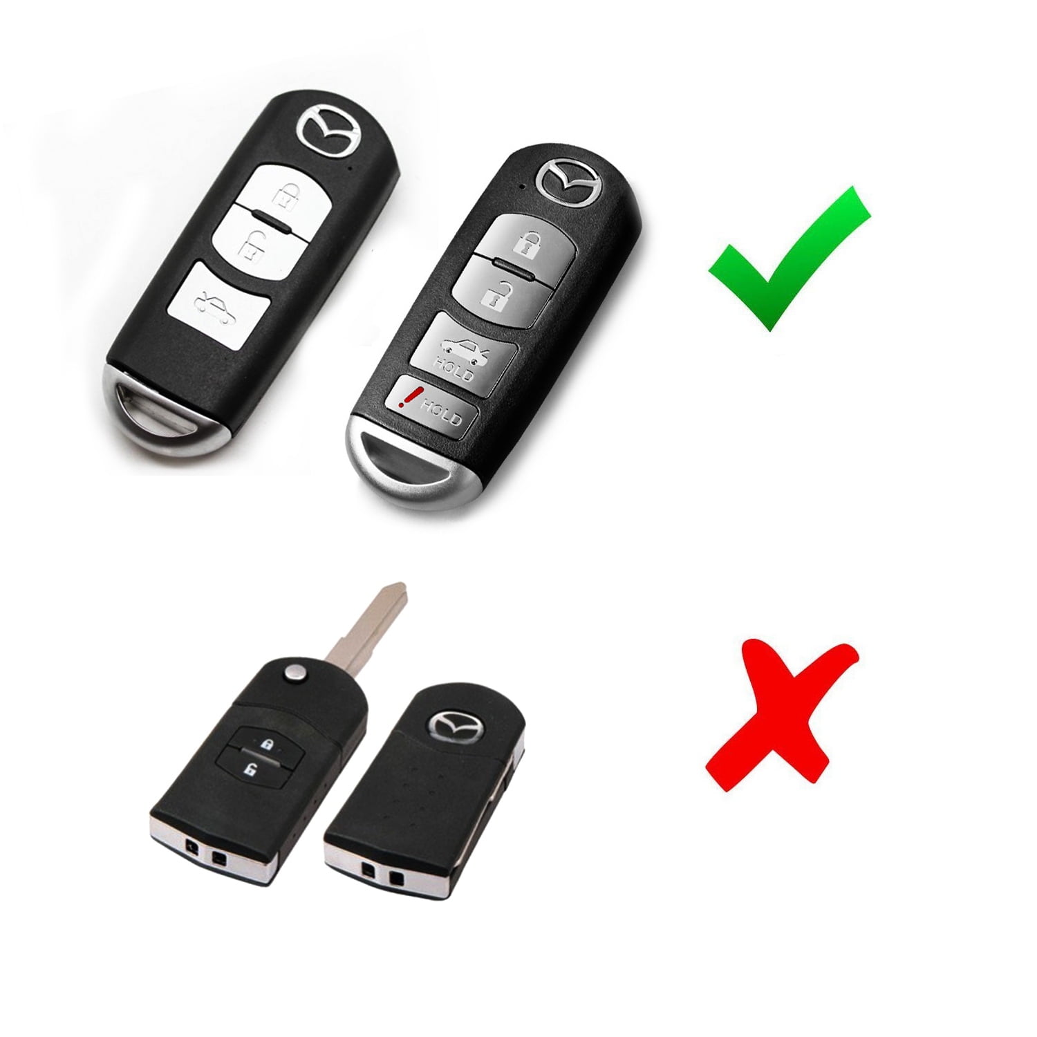 Remote Key Case Protective Cover 2buttons For Mazda 2 3 5 6 8 CX3 CX4 CX9 GT Remote Key Case Protective Cover 2buttons For Mazda 2 3 5 6 8 CX3 CX4 CX9 GT