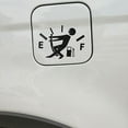 thumbnail image 2 of Deyuer Car Vehicle Truck Window Reflective Funny Gas Fuel Gage Empty Sticker Decal,White, 2 of 7