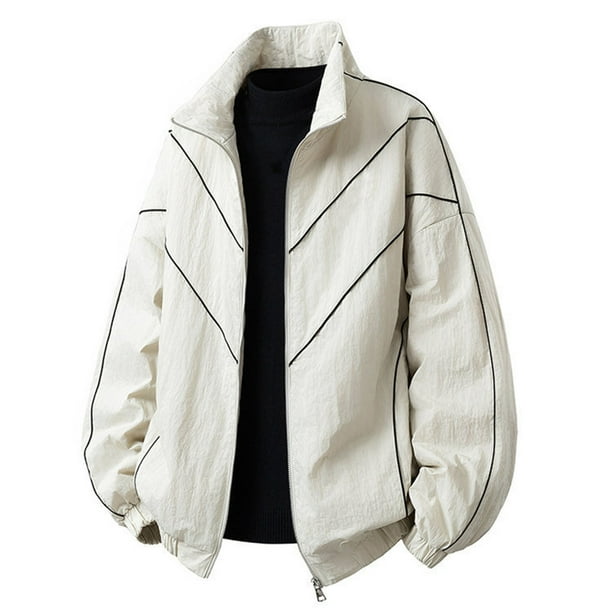 Ceisia Men Solid Color Hooded Zipper Lamb Gift Fleece Warm Long Sleeve Casual Cardigan Jackets
