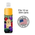 thumbnail image 4 of Caroline's Treasures SS8581MUK Golden Retriever Ultra Hugger for slim cans, Slim Can, multicolor, 4 of 5