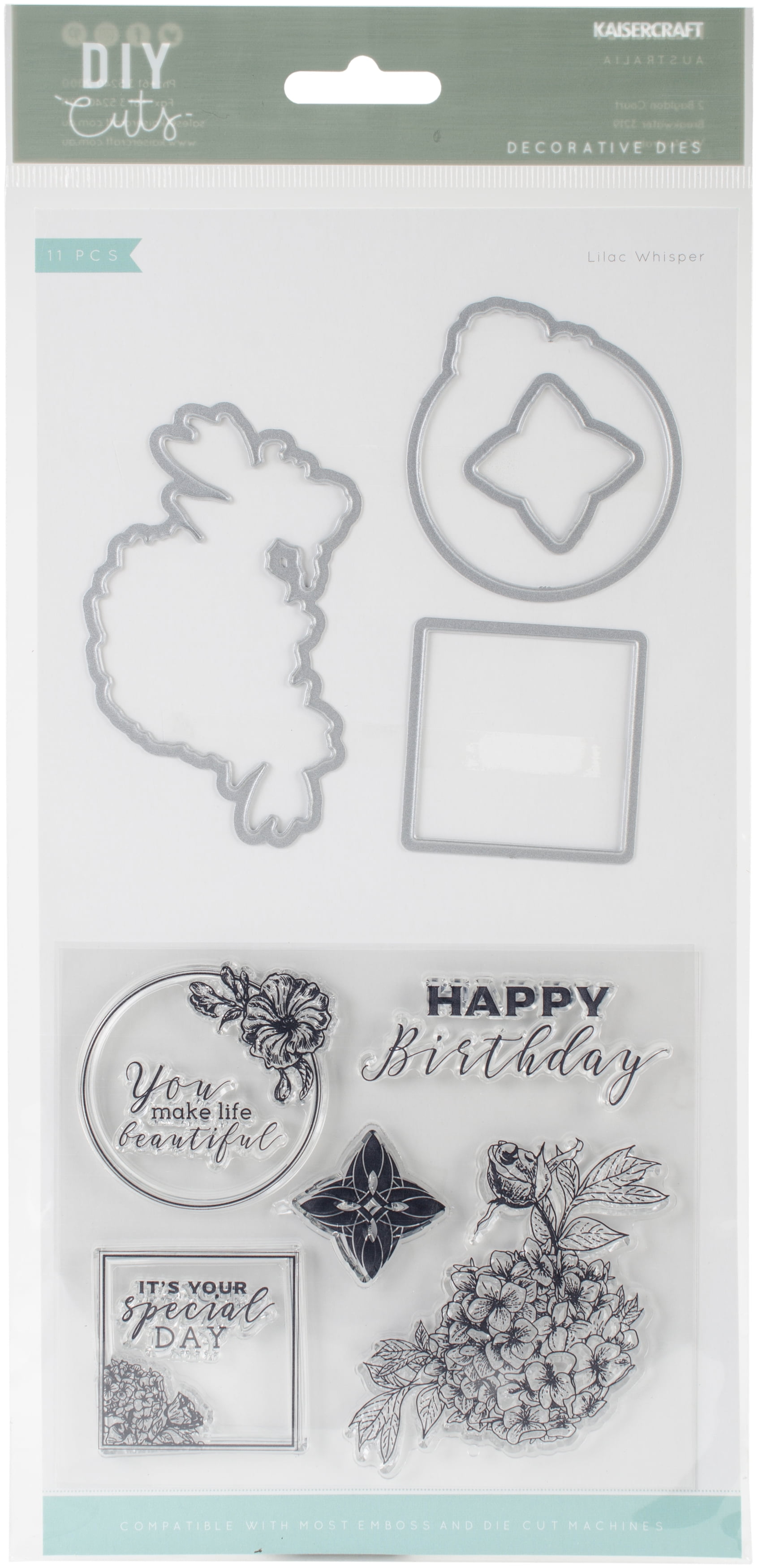 Kaisercraft Dies & StampsLilac Whisper