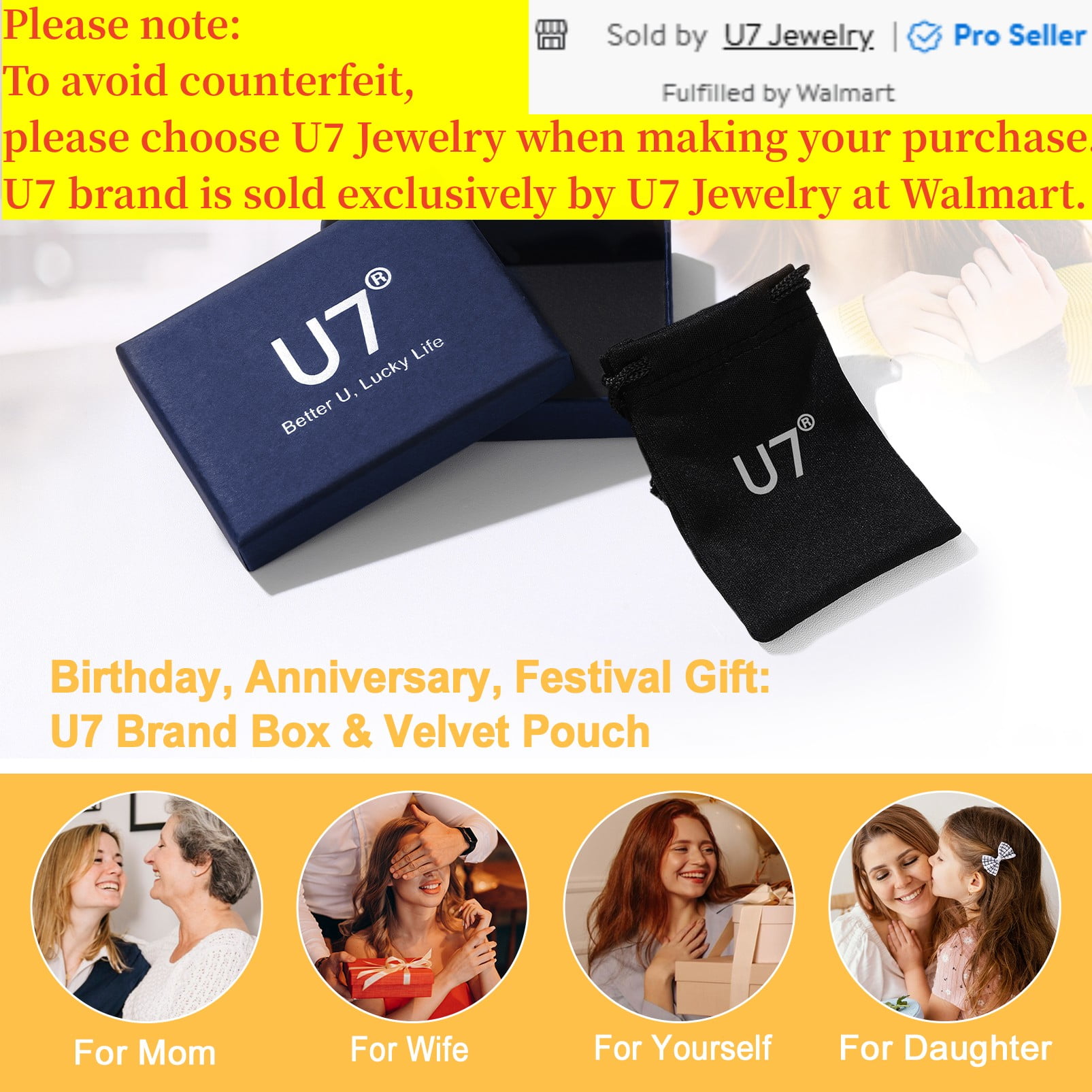 U7 Womens Bracelets 925 Sterling Silver Open Bangle Bracelet 7mm Round Ball Trendy Cuff Bangle Gift for Daughter