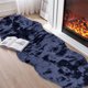 thumbnail image 4 of Alfombra extra grande de dormitorio de 71 pulgadas x 24 pulgadas de terciopelo de felpa | Alfombra antideslizante y suave para corredores largos para baño del salón | Absorbente de agua, lavable, 4 of 9